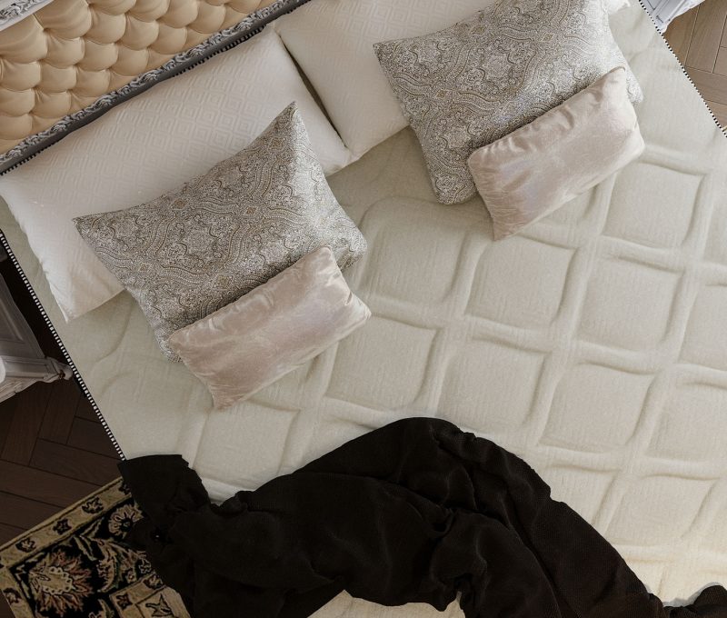 مرتبة Rest Zone بإسفنج طبي قاسي، دعم مثالي لكبار السن، قماش فاخر مضاد للبكتيريا وطبقات إسفنجية خاصة