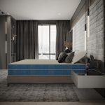 مرتبة Memory Zone بنظام النوابض المزدوجة وطبقة الميموري فوم عالية الكثافة، تدعم العمود الفقري وتوفر نومًا هادئًا ومتينًا