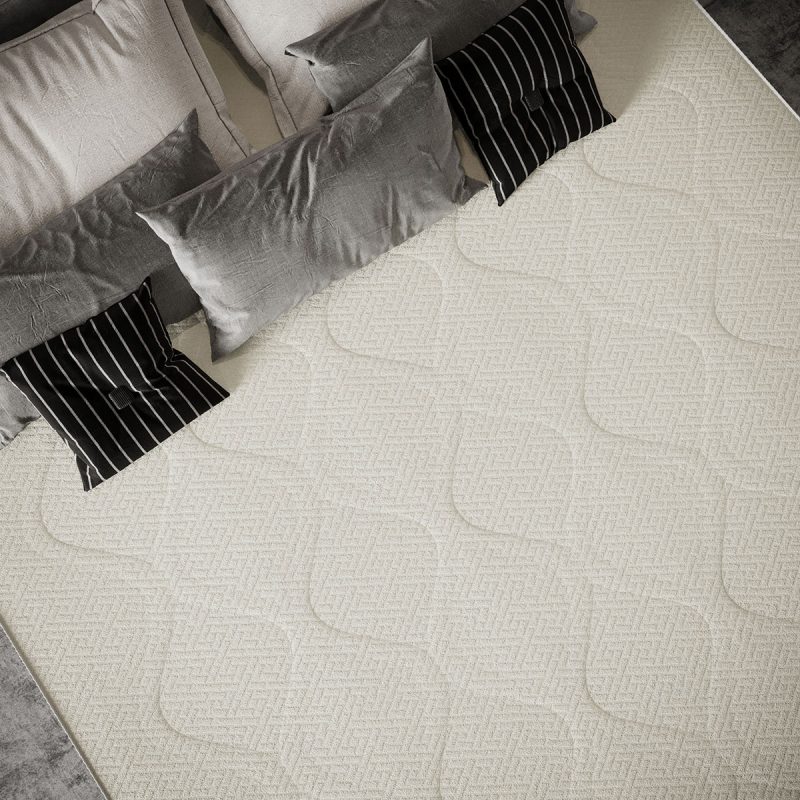 مرتبة Memory Zone بنظام النوابض المزدوجة وطبقة الميموري فوم عالية الكثافة، تدعم العمود الفقري وتوفر نومًا هادئًا ومتينًا