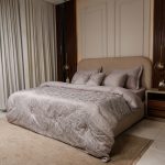 طقم لحاف مايكروفايبر جاكار صيني مكون من 10 قطع بتصميم عصري وألوان متنوعة