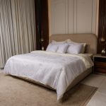 طقم لحاف مايكروفايبر جاكار صيني مكون من 10 قطع بتصميم عصري وألوان متنوعة