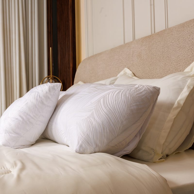 طقم لحاف مايكروفايبر جاكار صيني مكون من 10 قطع بتصميم عصري وألوان متنوعة