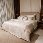 طقم لحاف مايكروفايبر جاكار صيني مكون من 10 قطع بتصميم عصري وألوان متنوعة