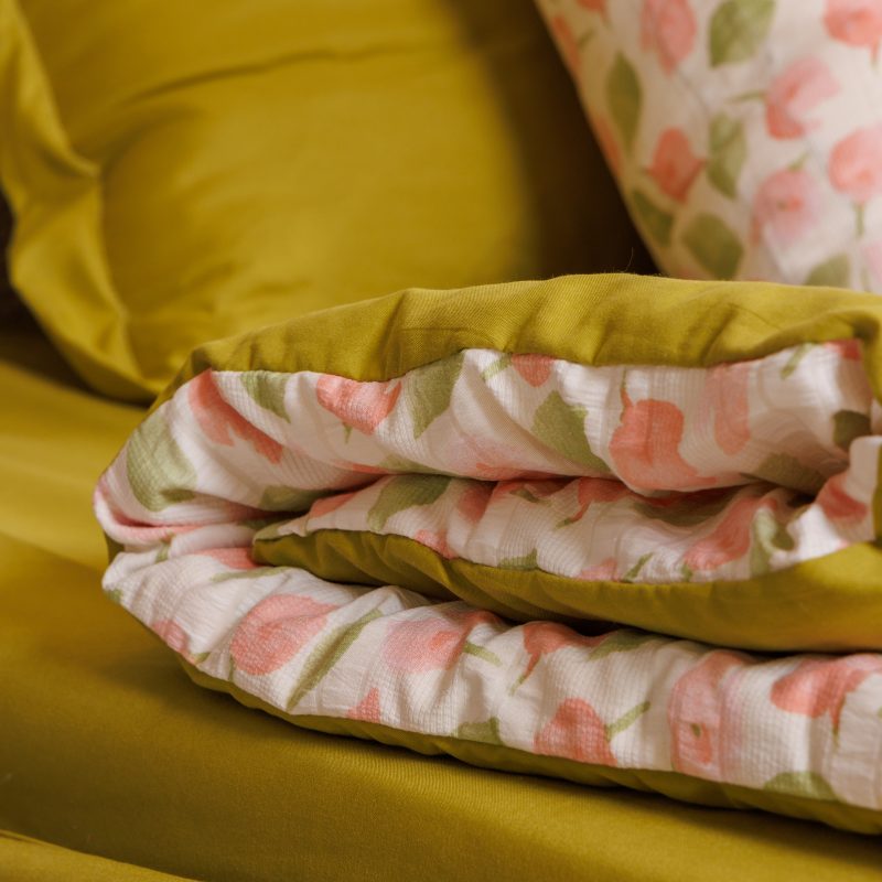 طقم لحاف مايكروفايبر صيني مكون من 10 قطع بتصميم عصري وألوان متنوعة