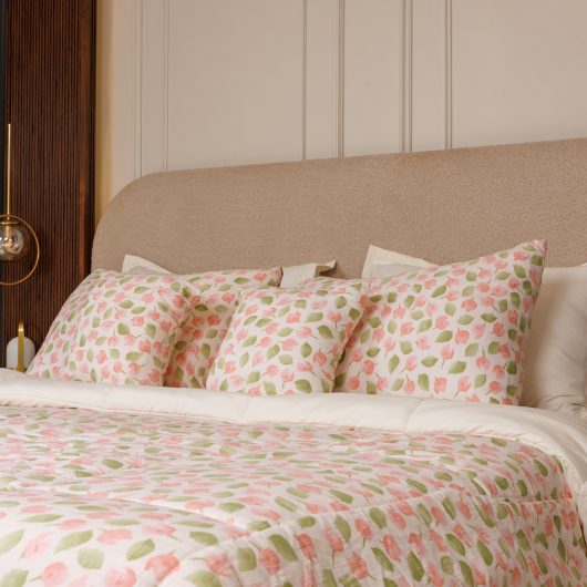 طقم لحاف مايكروفايبر صيني مكون من 10 قطع بتصميم عصري وألوان متنوعة