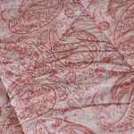 لحاف تركي وردي فاخر من القطن الطبيعي