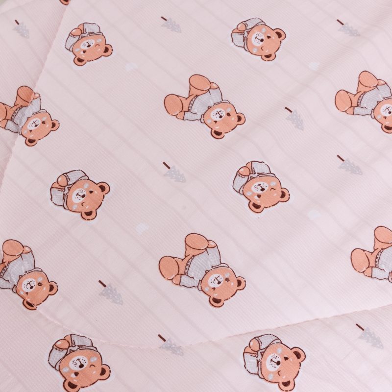 طقم لحاف سرير أطفال بتصميمات ملونة وجذابة