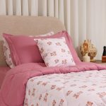 طقم لحاف سرير أطفال بتصميمات ملونة وجذابة