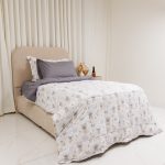 طقم لحاف سرير أطفال بتصميمات ملونة وجذابة