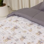 طقم لحاف سرير أطفال بتصميمات ملونة وجذابة