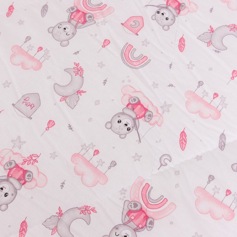 طقم لحاف سرير أطفال بتصميمات ملونة وجذابة