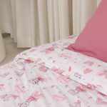 طقم لحاف سرير أطفال بتصميمات ملونة وجذابة