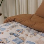 طقم لحاف سرير أطفال بتصميمات ملونة وجذابة