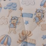 طقم لحاف سرير أطفال بتصميمات ملونة وجذابة