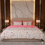 طقم لحاف 10 قطع مايكروفايبر صيني بتصميم عصري