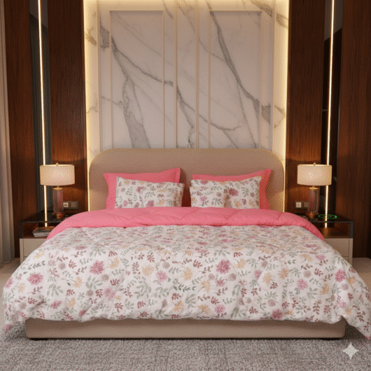 طقم لحاف 10 قطع مايكروفايبر صيني بتصميم عصري